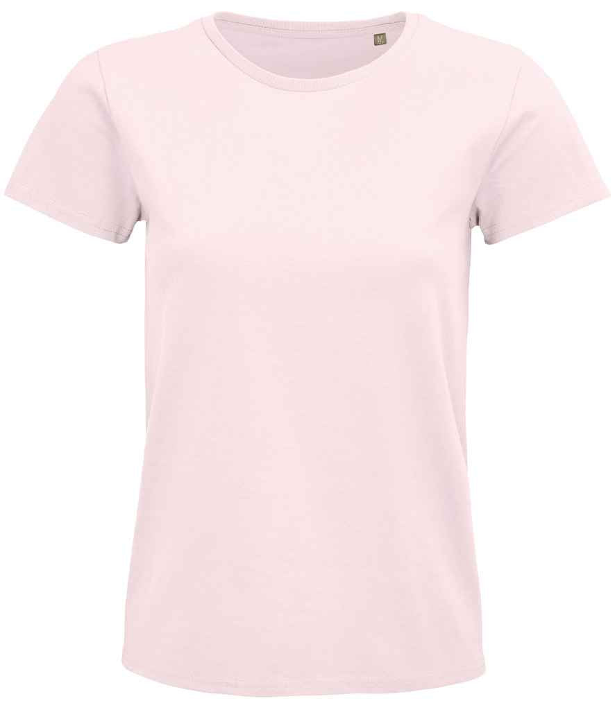 SOL'S Ladies Pioneer Organic T-Shirt | Pale Pink