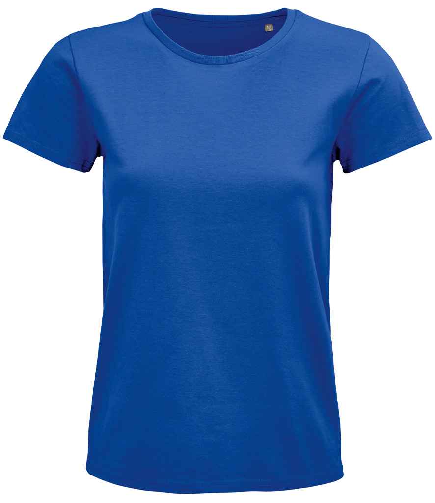 SOL'S Ladies Pioneer Organic T-Shirt | Royal Blue