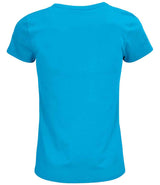SOL'S Ladies Crusader Organic T-Shirt | Aqua thumbnail 2