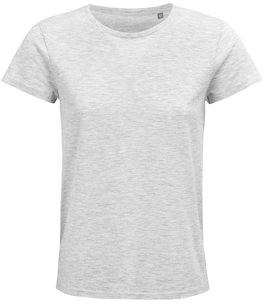 SOL'S Ladies Crusader Organic T-Shirt | Ash