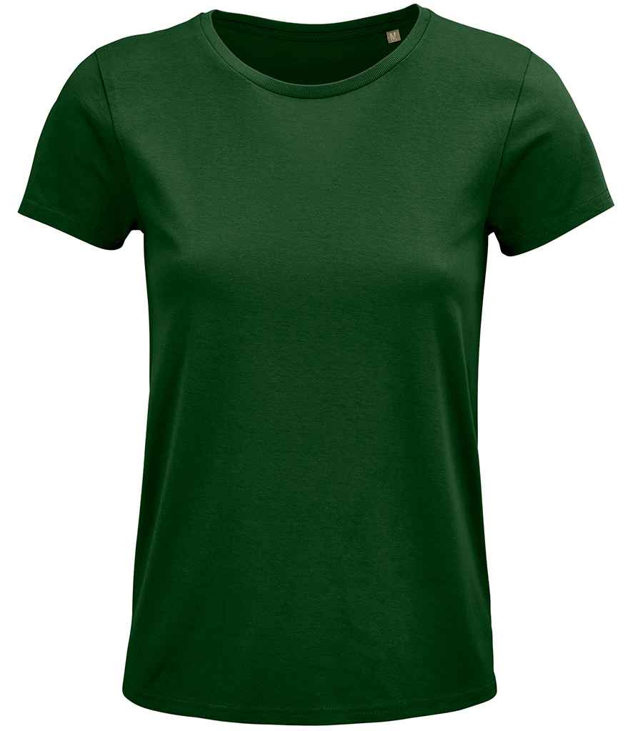 SOL'S Ladies Crusader Organic T-Shirt | Bottle Green