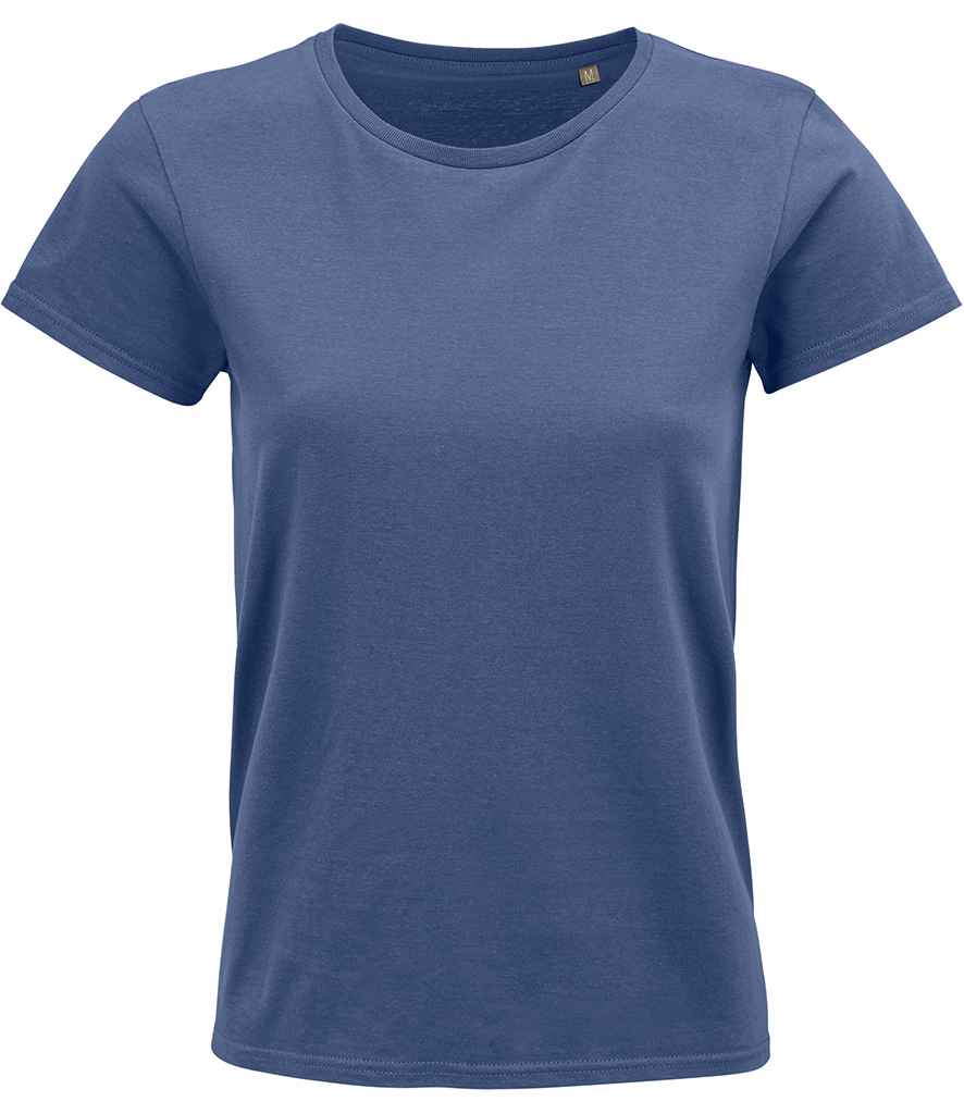SOL'S Ladies Crusader Organic T-Shirt | Denim