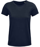 SOL'S Ladies Crusader Organic T-Shirt | French Navy thumbnail 1