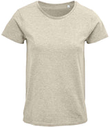 SOL'S Ladies Crusader Organic T-Shirt | Heather Beige thumbnail 1