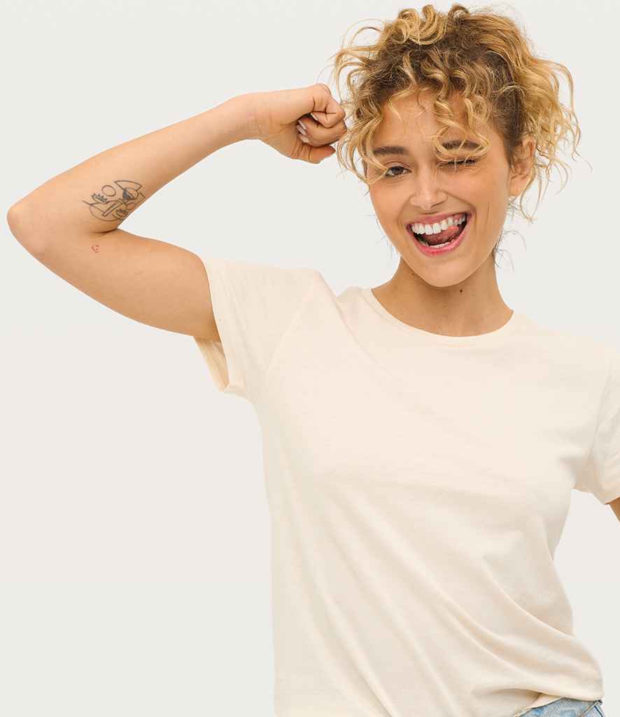SOL'S Ladies Crusader Organic T-Shirt | Natural