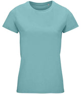 SOL'S Ladies Crusader Organic T-Shirt | Pool Blue thumbnail 1