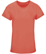 SOL'S Ladies Crusader Organic T-Shirt | Pop Orange thumbnail 3