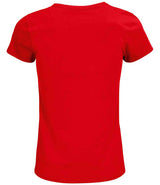 SOL'S Ladies Crusader Organic T-Shirt | Red thumbnail 2