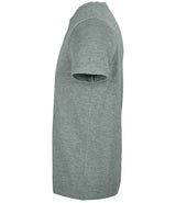NEOBLU Unisex Loris Organic Piqué T-Shirt | Grey Marl thumbnail 3