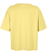 SOL'S Ladies Boxy Oversized Organic T-Shirt | Light Yellow thumbnail 2
