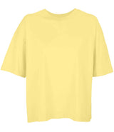 SOL'S Ladies Boxy Oversized Organic T-Shirt | Light Yellow thumbnail 1