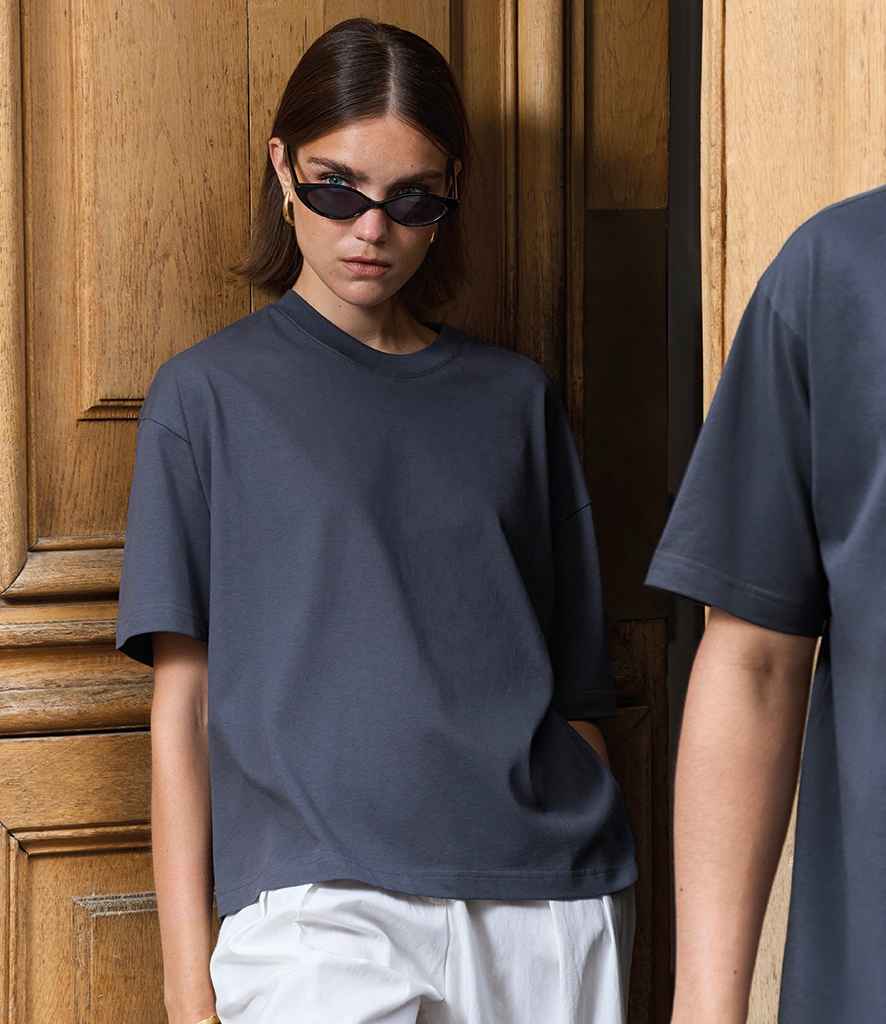 SOL'S Ladies Boxy Oversized Organic T-Shirt | Mouse Grey