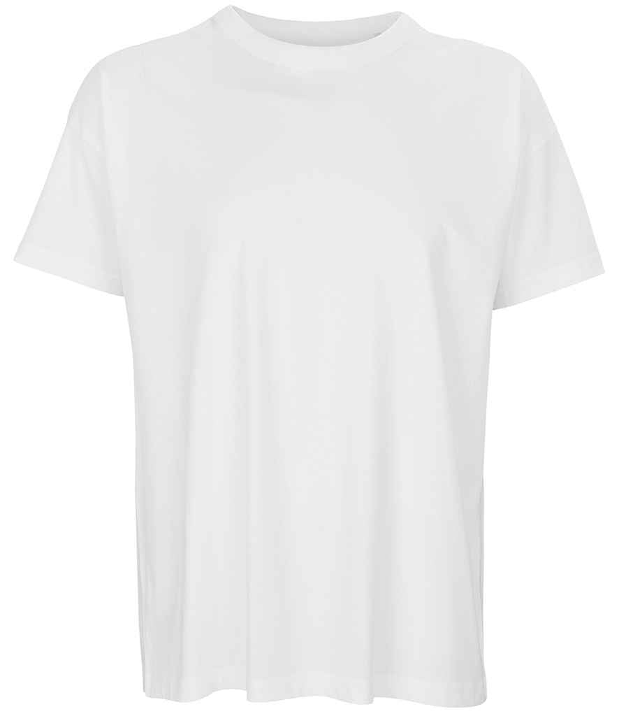SOL'S Ladies Boxy Oversized Organic T-Shirt | White