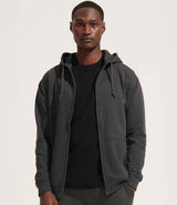 SOL'S Unisex Carter Full Zip Hoodie | Charcoal Marl thumbnail 1