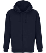 SOL'S Unisex Carter Full Zip Hoodie | French Navy thumbnail 1