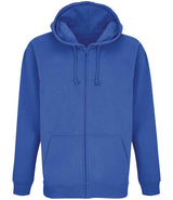 SOL'S Unisex Carter Full Zip Hoodie | Royal Blue thumbnail 1