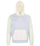 SOL'S Unisex Collins Organic Contrast Hoodie | Creamy Blue thumbnail 1