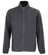 SOL'S Factor Recycled Micro Fleece Jacket | Charcoal thumbnail 1