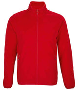 SOL'S Factor Recycled Micro Fleece Jacket | Red thumbnail 1
