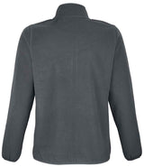 SOL'S Ladies Factor Recycled Micro Fleece Jacket | Charcoal thumbnail 2