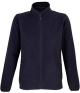 SOL'S Ladies Factor Recycled Micro Fleece Jacket | Navy thumbnail 1