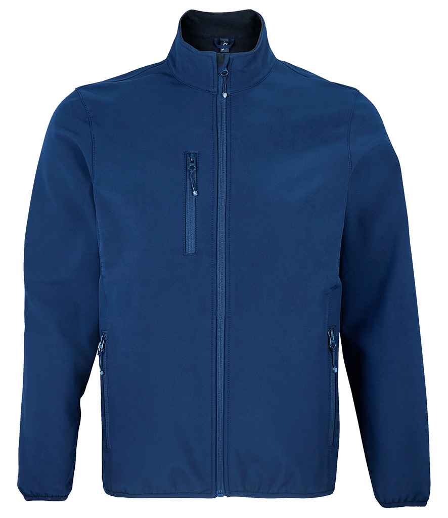 SOL'S Falcon Recycled Soft Shell Jacket | Abyss Blue