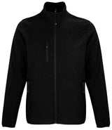 SOL'S Falcon Recycled Soft Shell Jacket | Black thumbnail 1