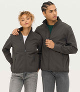 SOL'S Falcon Recycled Soft Shell Jacket | Charcoal thumbnail 2