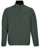 SOL'S Falcon Recycled Soft Shell Jacket | Forest Green thumbnail 1