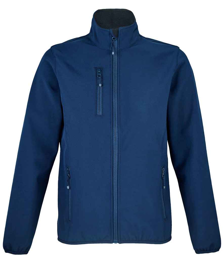SOL'S Ladies Falcon Recycled Soft Shell Jacket | Abyss Blue