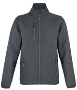 SOL'S Ladies Falcon Recycled Soft Shell Jacket | Charcoal thumbnail 3
