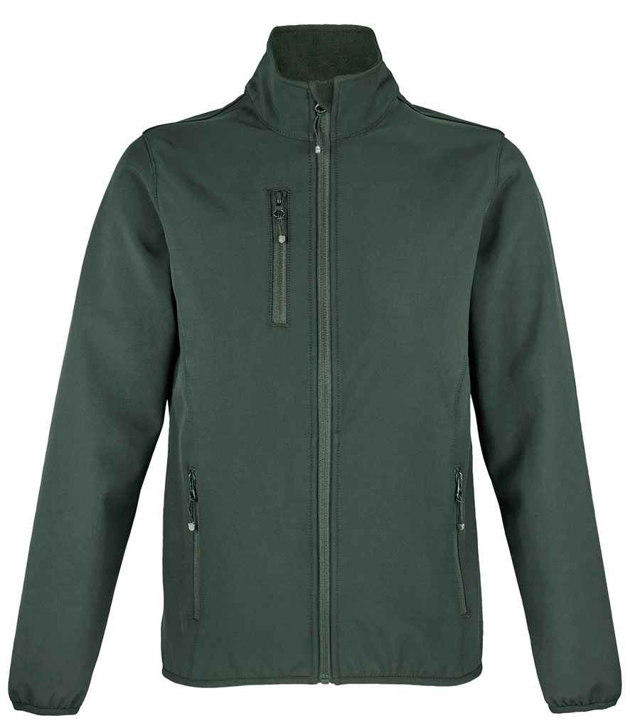 SOL'S Ladies Falcon Recycled Soft Shell Jacket | Forest Green