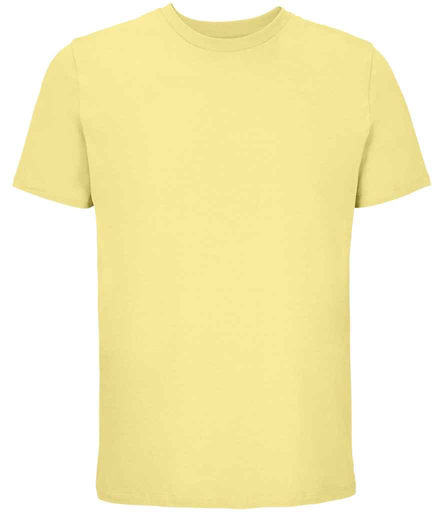 SOL'S Unisex Legend Organic T-Shirt | Light Yellow
