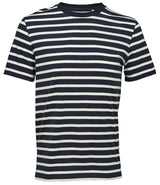 SOL'S Unisex Legend Organic T-Shirt | Navy/Off White thumbnail 3