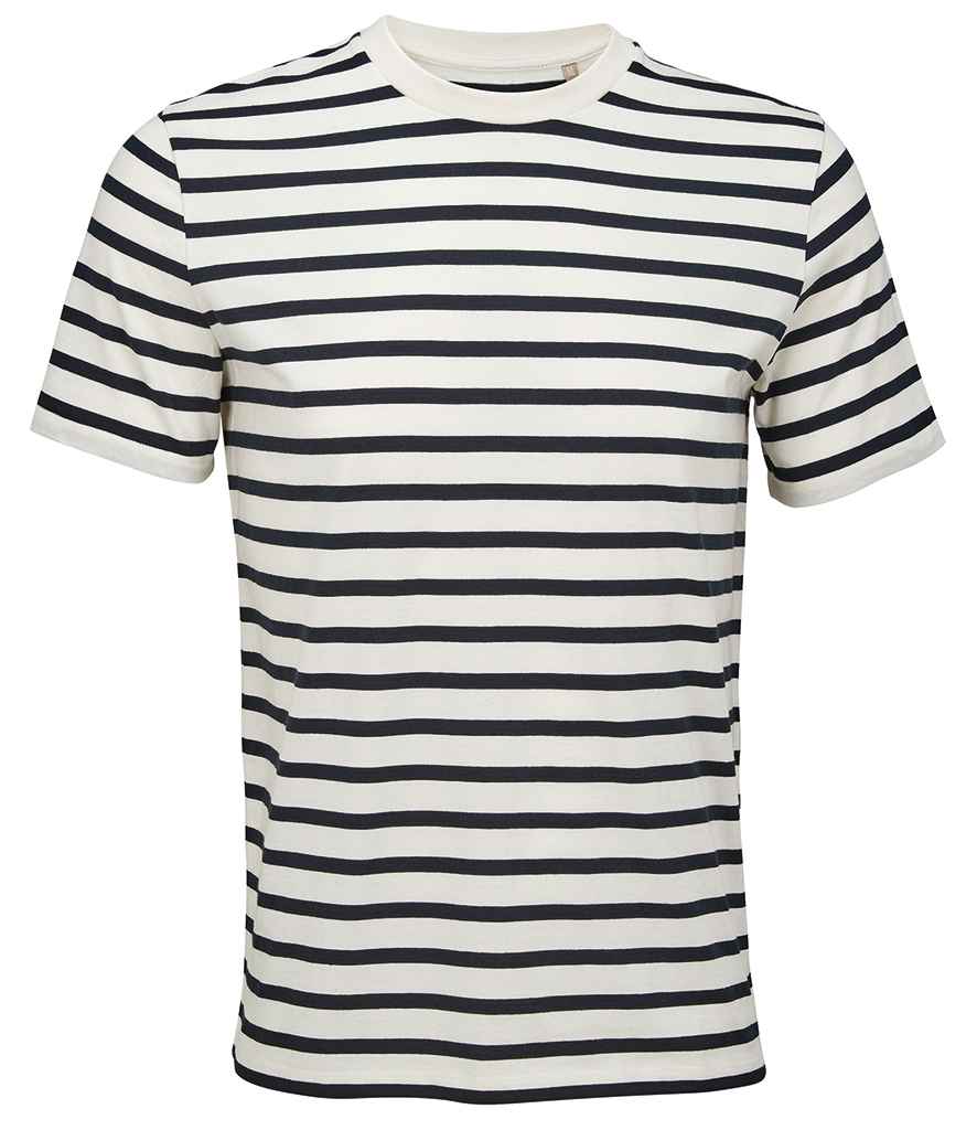 SOL'S Unisex Legend Organic T-Shirt | Off White/Navy