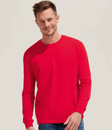 SOL'S Unisex Pioneer Long Sleeve T-Shirt | Bright Red thumbnail 1