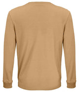 SOL'S Unisex Pioneer Long Sleeve T-Shirt | Dark Beige thumbnail 2