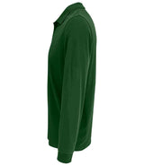 SOL'S Unisex Prime Long Sleeve Piqué Polo Shirt | Bottle Green thumbnail 3