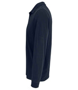 SOL'S Unisex Prime Long Sleeve Piqué Polo Shirt | French Navy thumbnail 3