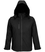 SOL'S Unisex Falcon 3-in-1 Soft Shell Jacket | Black thumbnail 5