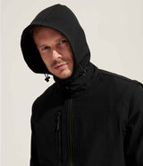 SOL'S Unisex Falcon 3-in-1 Soft Shell Jacket | Black thumbnail 4