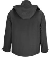 SOL'S Unisex Falcon 3-in-1 Soft Shell Jacket | Charcoal thumbnail 3