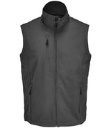 SOL'S Unisex Falcon 3-in-1 Soft Shell Jacket | Charcoal thumbnail 2