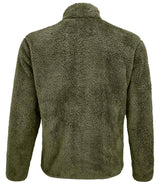 SOL'S Unisex Finch Fluffy Jacket | Army thumbnail 5