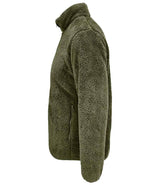 SOL'S Unisex Finch Fluffy Jacket | Army thumbnail 6