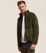 SOL'S Unisex Finch Fluffy Jacket | Army thumbnail 3