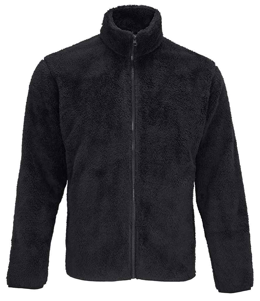 SOL'S Unisex Finch Fluffy Jacket | Carbon Grey
