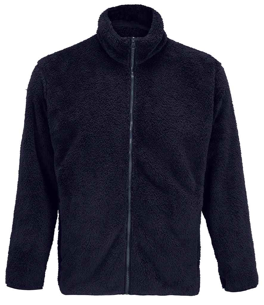 SOL'S Unisex Finch Fluffy Jacket | Navy