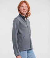 Russell Athletic Ladies Smart Soft Shell Jacket | Convoy Grey thumbnail 3