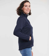 Russell Athletic Ladies Smart Soft Shell Jacket | French Navy thumbnail 3